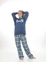 Thumbnail for your product : House of Fraser Vanilla Park Kids navy crew neck soft sweatshirt