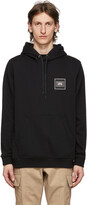 Thumbnail for your product : Burberry Black Logo Applique Kenford Hoodie