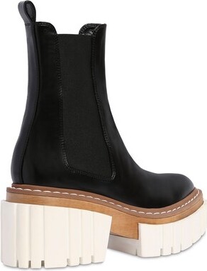 Stella McCartney 60mm Emilie Faux Patent Leather Boots