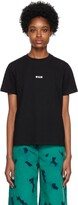 Thumbnail for your product : MSGM Black Printed T-Shirt