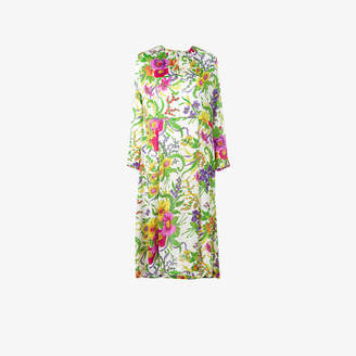 Balenciaga Slide floral dress