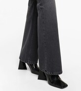 Thumbnail for your product : Courreges High-rise flared jeans