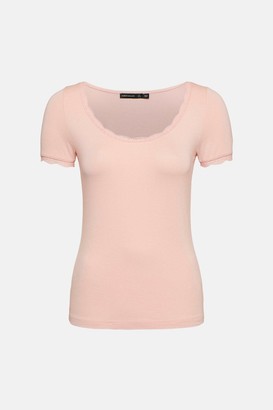 Karen Millen Lace Essential Jersey T-shirt