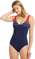 Thumbnail for your product : Regatta One Piece Vee Neck Stripe Bodice