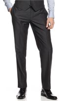 Thumbnail for your product : Bar III Charcoal Herringbone Slim-Fit Vested Suit