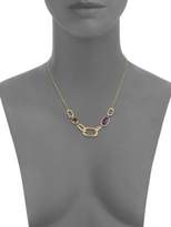 Thumbnail for your product : Marco Bicego Murano Amethyst, Garnet & 18K Yellow Gold Link Necklace