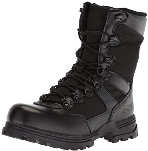 black fila boots