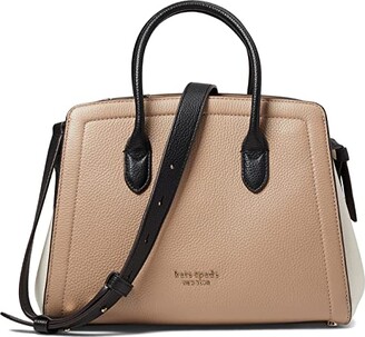 Kate Spade Women's Beige Satchels & Top Handle Bags | ShopStyle