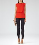 Thumbnail for your product : Reiss Robin Draped Sleeveless Top