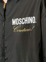 Thumbnail for your product : Moschino logo bomber jacket