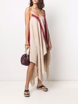 Thumbnail for your product : UMA WANG Sleeveless Handkerchief-Hem Dress