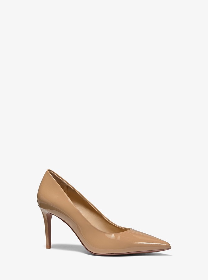 michael kors keke patent leather pump