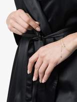 Thumbnail for your product : Xiao Wang 14K white gold dot dot diamond bracelet