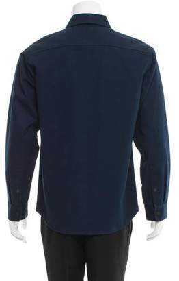 Calvin Klein Collection Woven Long Sleeve Shirt