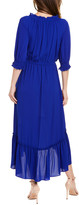 Thumbnail for your product : Donna Morgan Ruffle Neck Maxi Dress