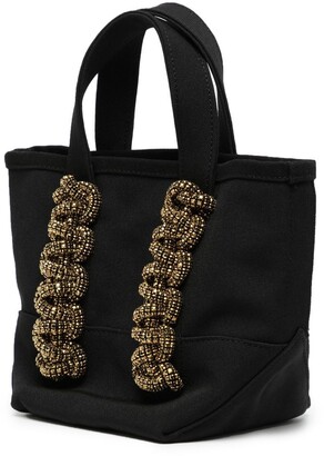 Kara Crystal-Embellished Tote Bag