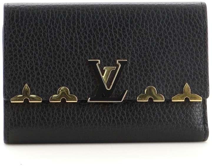 Louis Vuitton Capucines Compact Wallet Embellished Leather ShopStyle