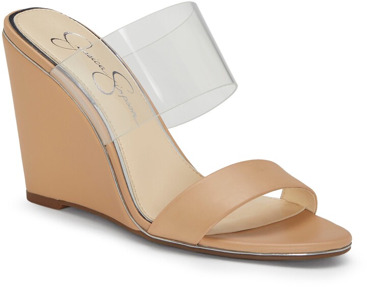Jessica Simpson Winsty Wedge Slide Sandal - ShopStyle