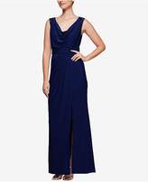 Thumbnail for your product : Alex Evenings Embellished Draped Cowl Gown