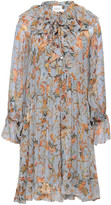 Thumbnail for your product : Zimmermann Painted Heart Cascade Printed Silk-georgette Mini Dress
