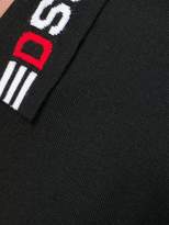 Thumbnail for your product : DSQUARED2 logo knitted polo shirt