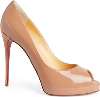 Christian Louboutin Patent Leather New Very Prive Pumps 120 - ShopStyle  Heels