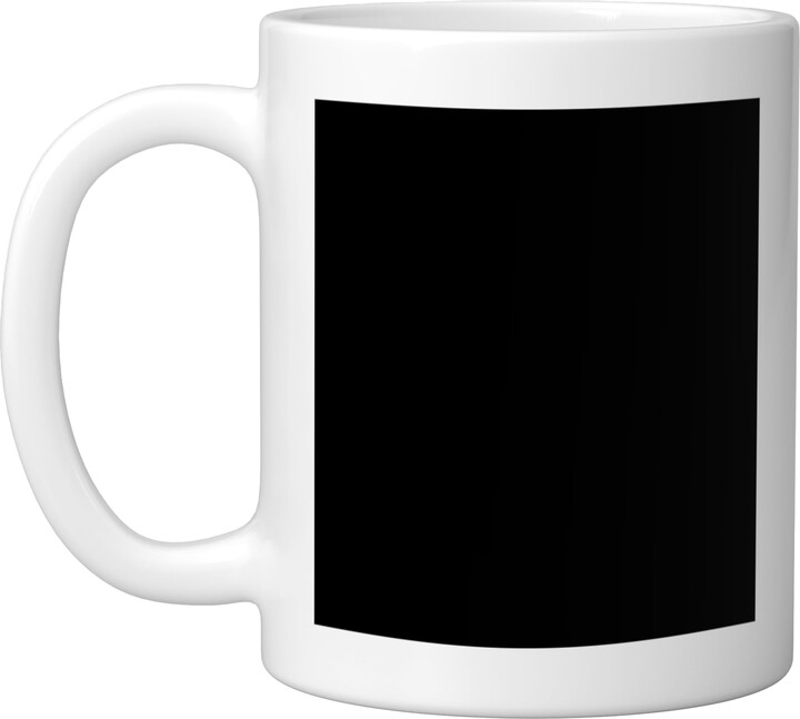 Wildflower Bloom Black Cat SteMi Accessories Wildflower Bloom Bouquet Flower Lover Garden Black Cat Ceramic Mug, White