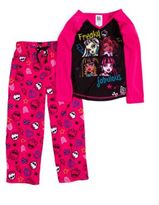 Thumbnail for your product : Komar Kids Girls 2-6x Print Thermal Pajama Set