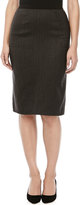 Thumbnail for your product : Donna Karan span class="product-displayname"]Pencil Skirt with Knife Pleats[/span]