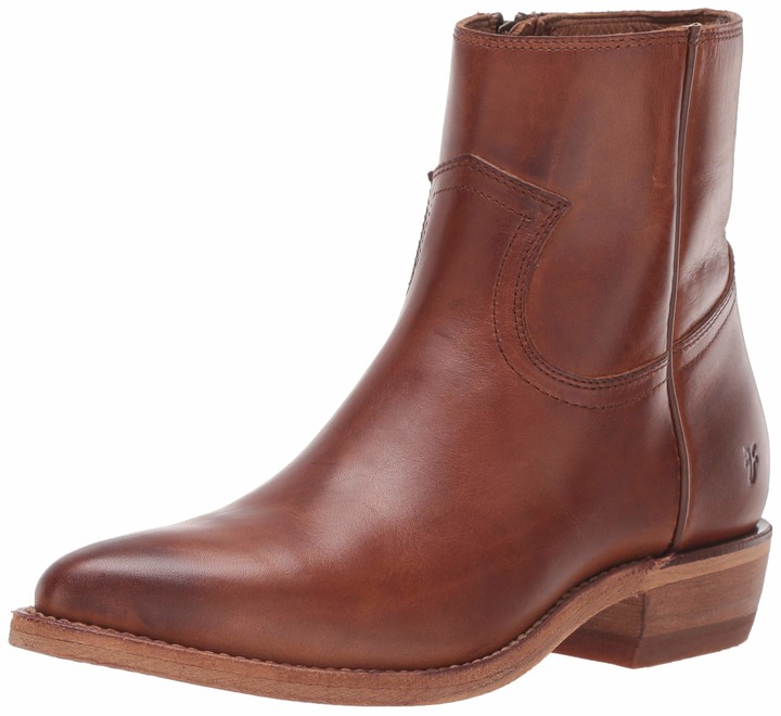 frye women's billy inside zip bootie western boot