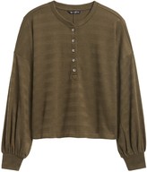 Thumbnail for your product : Banana Republic Petite Cropped Balloon-Sleeve T-Shirt