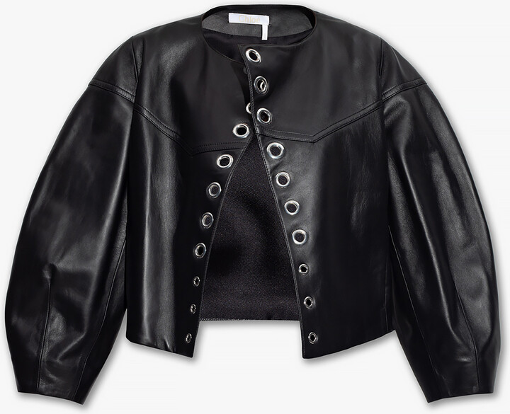 Chloé Women's Leather & Faux Leather Jackets | ShopStyle