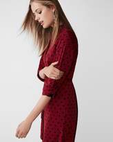 Thumbnail for your product : Express Dotted Two-Pocket Shirt Dress