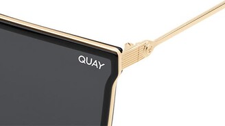 Quay Nightfall Remixed 49mm Polarized Shield Sunglasses