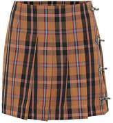 Thumbnail for your product : Rokh Plaid miniskirt