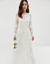 Thumbnail for your product : ASOS Edition EDITION nouveau embroidered wedding dress