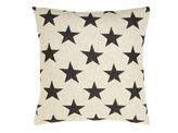 Thumbnail for your product : House of Fraser Tori Murphy Antares Star cushion black on linen 40x40