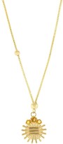 Thumbnail for your product : Foundrae 18kt yellow gold Metal element dotted citrine choker