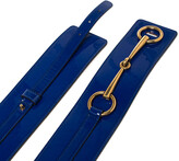 Thumbnail for your product : Gucci Blue Patent Leather Horsebit Waist Belt 85CM