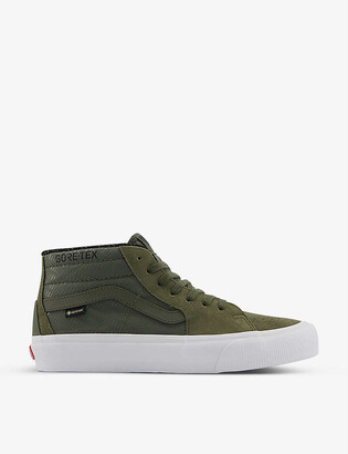 vans mid top trainers