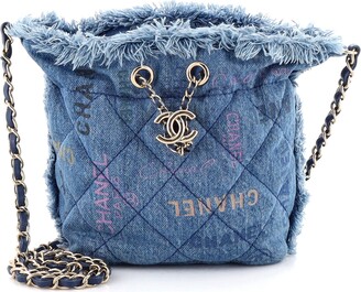Superb Chanel Bucket Bucket Bag Gabrielle Black Caviar Leather. ref.716155  - Joli Closet