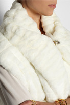 Thumbnail for your product : Chalayan Gathered faux fur vest