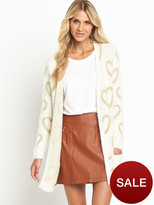 Thumbnail for your product : South Eyelash Heart Cardigan