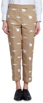 Thumbnail for your product : Thom Browne Low-Rise Skinny Trousers