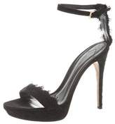 Thumbnail for your product : Burberry Lace Platform Sandals