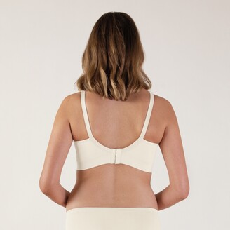 Bravado Designs Body Silk Seamless Nursing Bra, Antique White Medium