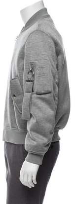 Givenchy MÃ©lange Bomber Jacket grey MÃ©lange Bomber Jacket