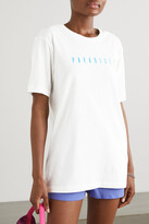 Thumbnail for your product : PARADISED + Net Sustain Gradient Printed Cotton-jersey T-shirt - White