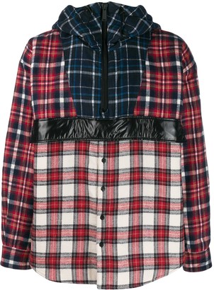DSQUARED2 Checked Print Hoodie - ShopStyle