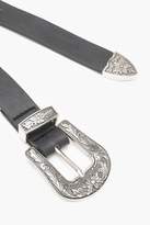 Thumbnail for your product : boohoo Plus Western Buckle Belt